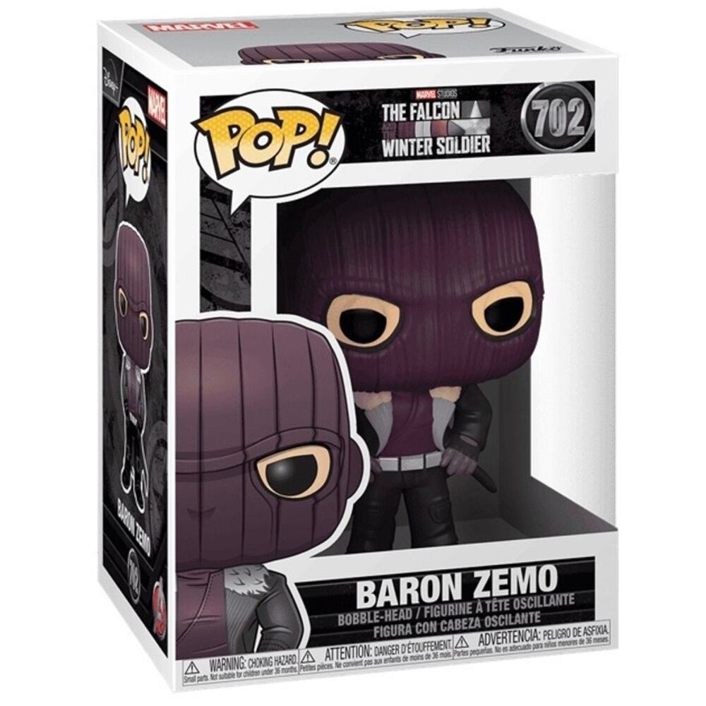 Funko Pop! Marvel Falcon and the Winter Soldier Baron Zemo Bobblehead #702